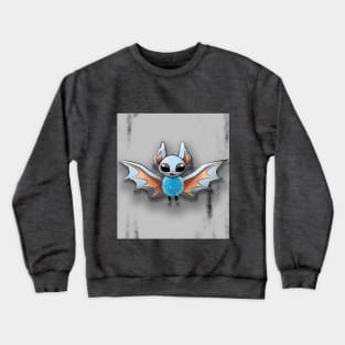 The bat is a vampire Crewneck Sweatshirt